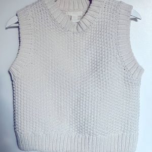 H&M knit vest SMALL